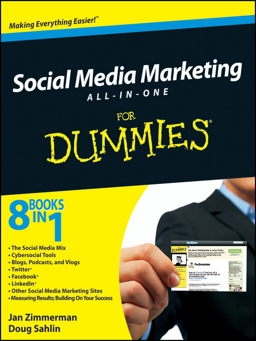 Title details for Social Media Marketing For Dummies by Jan Zimmerman - Wait list